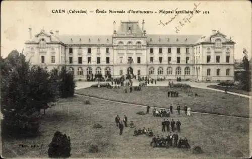 Ak Caen Calvados, Ecole Normale d'Instituteurs, Hopital auxillaire