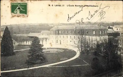 Ak Laval Mayenne, L'Ecole Normale d'Instituteurs, Schule