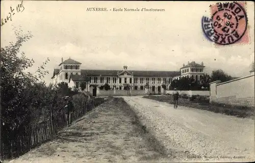 Ak Auxerre Yonne, Ecole Normale d'Instituteurs, Schule