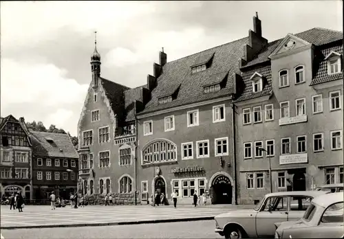 Ak Schmalkalden im Thüringer Wald, Rathaus, Gaststätte Ratskeller