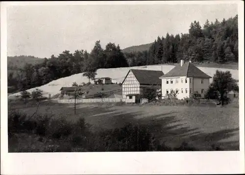 Ak Fambach Thüringen, Nüsslehof, Nüßleshof, Ferien- und Erholungsheim Haus Luise