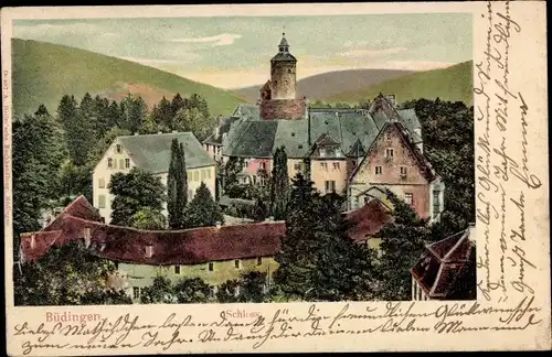 Ak Büdingen in Hessen , Schloss