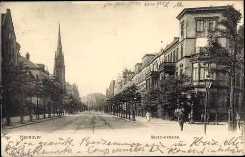 Ak Hannover in Niedersachsen, Bödeckerstraße