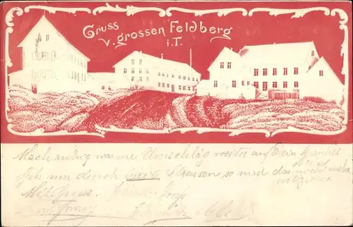 Ak Niederreifenberg Schmitten im Taunus, Großer Feldberg