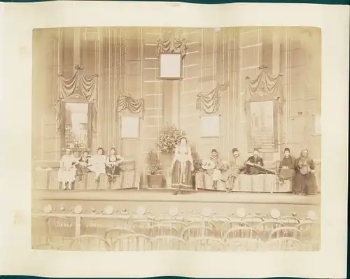 Foto Ägypten, Danse du ventre, Bauchtänzerin, Musiker