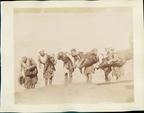 Foto Ägypten, ägyptische Wasserschöpfer, Wasserträger