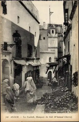 Ak Algier Alger Algerien, La Casbah, Mosquee de Sidi M'hmed Chereif
