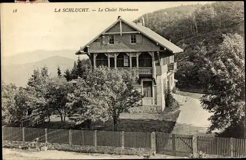 Ak Col de la Schlucht Vosges, Le Chalet Hartmann