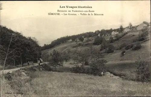 Ak Semouse Vosges, Les Gouttes, Vallée de la Sémouse