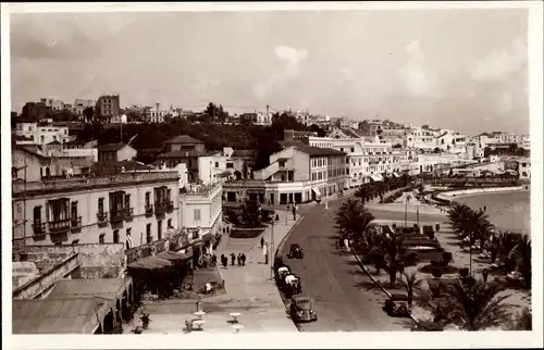 Ak Tanger Marokko, Avenue d'Espagne