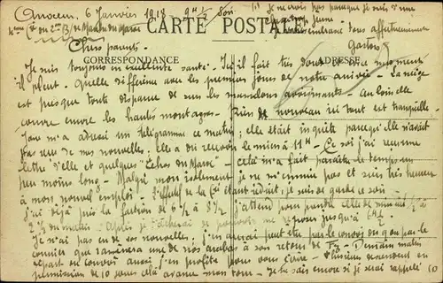 Ak Marokko, Poste d'Anoceur