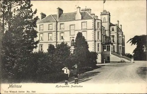 Ak Melrose Schottland, Hydropathic Institution