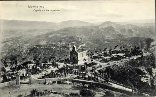 Ak Montserrat Katalonien, Capilla de los Apostoles