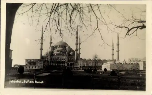 Foto Ak Konstantinopel Istanbul Türkei, Sultan Ahmet, Moschee