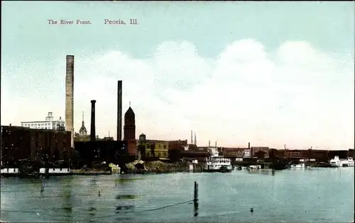 Ak Peoria Illinois USA, The River Front
