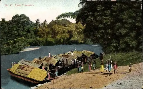 Ak Ceylon Sri Lanka, River Transport