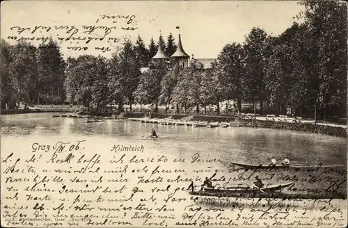 Ak Graz Steiermark, Hilmteich