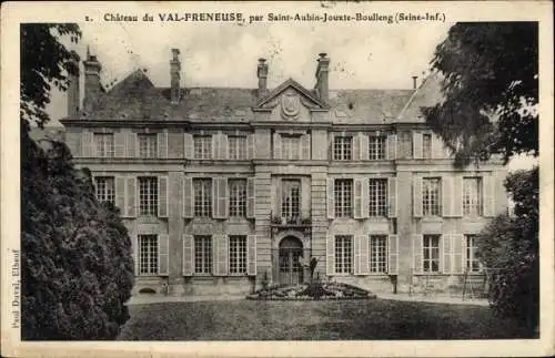 Ak Saint Aubin lès Elbeuf Seine Maritime, Chateau du Val-Freneuse