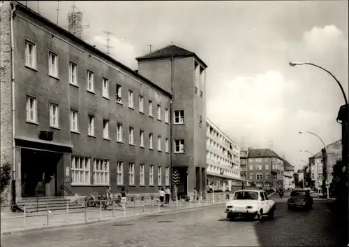 Ak Forst in der Niederlausitz, Post und Berliner Straße