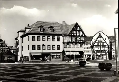 Ak Schmalkalden im Thüringer Wald, Stadtzentrum