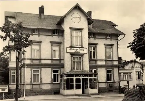 Ak Oberhof in Thüringen, Zentrag Ferienheim Richard Eiling