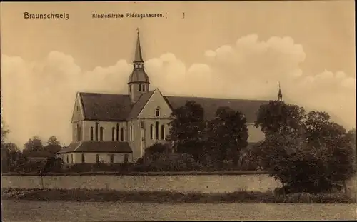 Ak Riddagshausen Braunschweig in Niedersachsen, Klosterkirche Riddagshausen