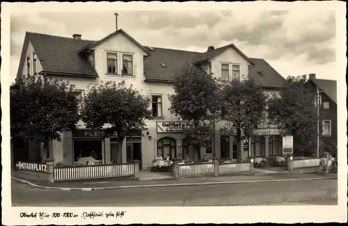 Ak Oberhof im Thüringer Wald, Gasthof zur Post