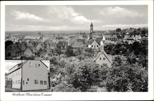 Ak Marxheim Hofheim am Taunus Hessen, Stadtbild, Gasthof zum Adler