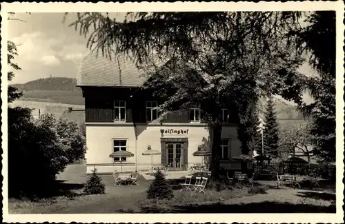 Ak Geising Altenberg im Erzgebirge, Hotel Geisinghof, Außenansicht