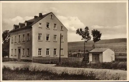 Ak Crottendorf im Erzgebirge, Hotel Fürst BIsmarck
