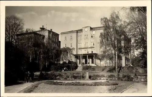 Ak Mittweida in Sachsen, Ingenieurschule, Außenansicht