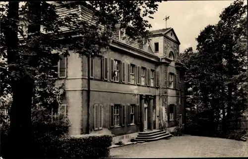 Ak Frankenberg an der Zschopau, Seitenblick auf das Genesungsheim Lützelhöhe