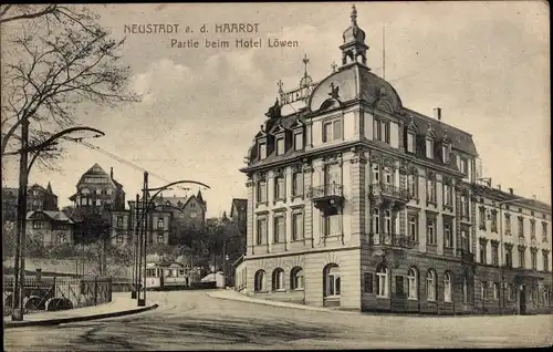 Ak Neustadt a.d. Haardt Neustadt an der Weinstraße, Hotel Löwen