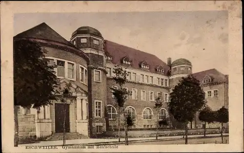 Ak Eschweiler Nordrhein Westfalen, Gymnasium, Realschule
