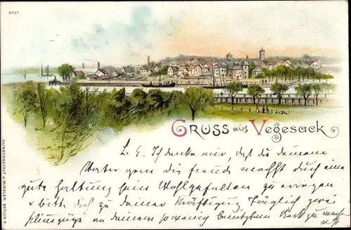 Litho Vegesack Hansestadt Bremen, Panorama