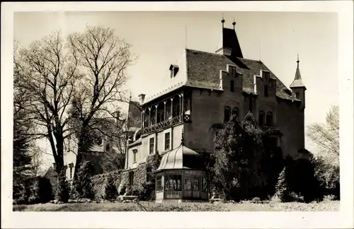 Ak Bystřice u Benešova Bistritz b. Beneschau Reg. Mittelböhmen, Zamek Lisno