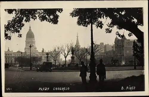 Ak Buenos Aires Argentinien, Plaza Congreso