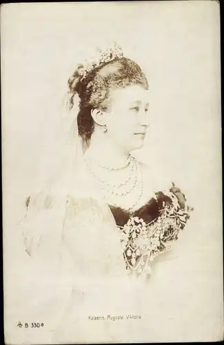 Ak Kaiserin Augusta Viktoria, Portrait