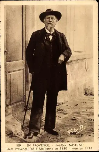 Ak Dichter Frederic Mistral, Poete Provencal