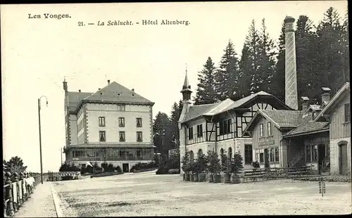 Ak Col de la Schlucht Vosges, Hôtel Altenberg