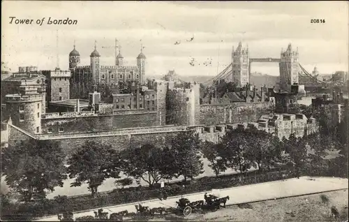 Ak London City England, Tower of London