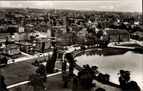 Ak Kiel Schleswig Holstein, Panorama vom Rathausturm
