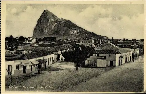 Ak Gibraltar, Rock from Spanish Town