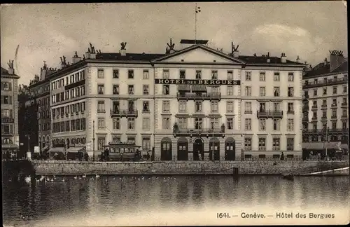 Ak Genève Genf Schweiz, Hotel des Bergues