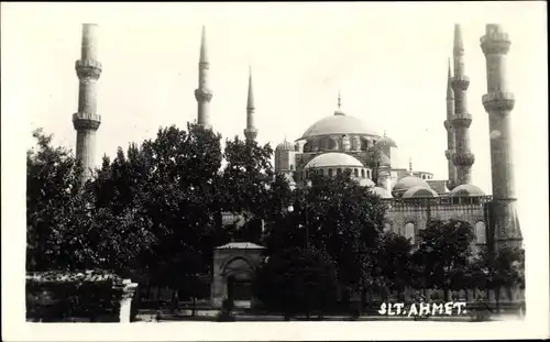 Ak Konstantinopel Istanbul Türkei, Sultan Ahmet, Moschee
