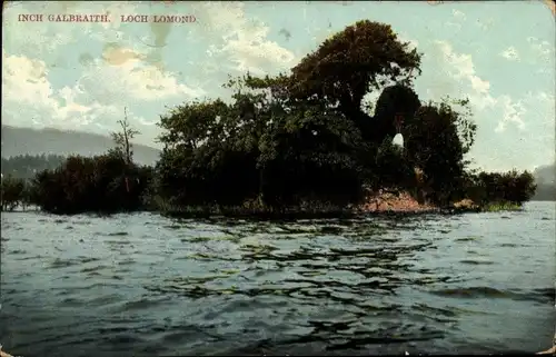 Ak Loch Lomond Schottland, Inchgalbraith