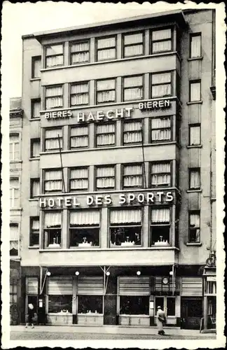 Ak Anvers Antwerpen Flandern, Hotel des Sports, Außenansicht