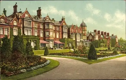 Ak Sandringham England, Residence of King Edward