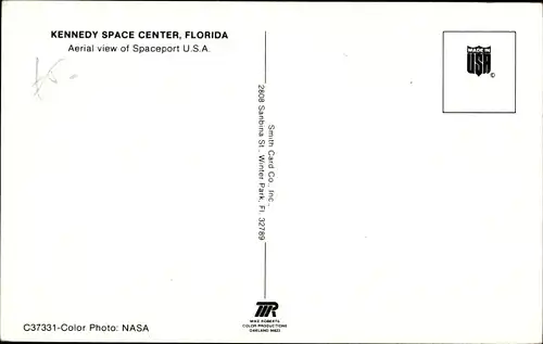 Ak Kennedy Space Center Florida USA, Spaceport USA, Raumfahrthafen