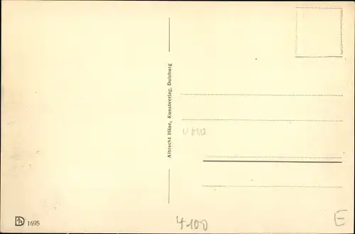 Ak Duisburg im Ruhrgebiet, Grotte im botanischen Garten